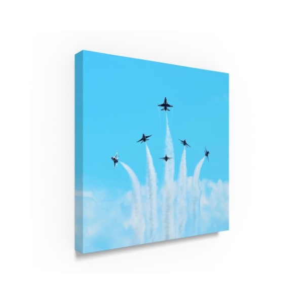 Robert Michaud 'Air Show' Canvas Art,14x14